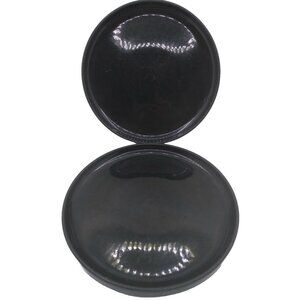 Vtg. 2 Trend P. Bauhaus Kenmochi Japan Modernist MCM Minimalist Blk Salad Plates